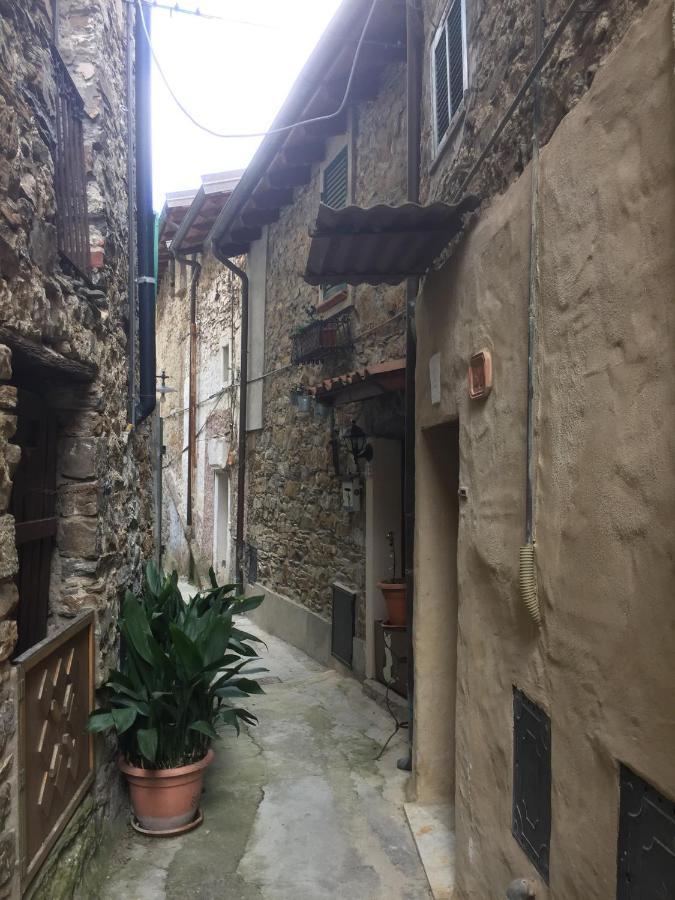House In The Medieval Village Apricale Exteriér fotografie
